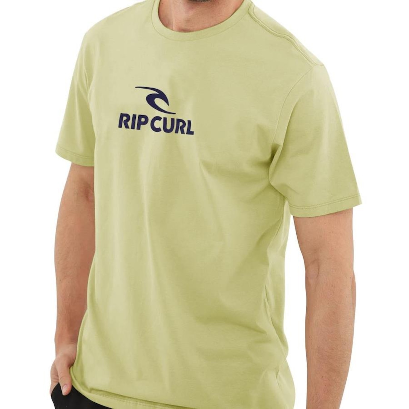 Camiseta Rip Curl Icon Tee Vintage - Masculina - Foto 3