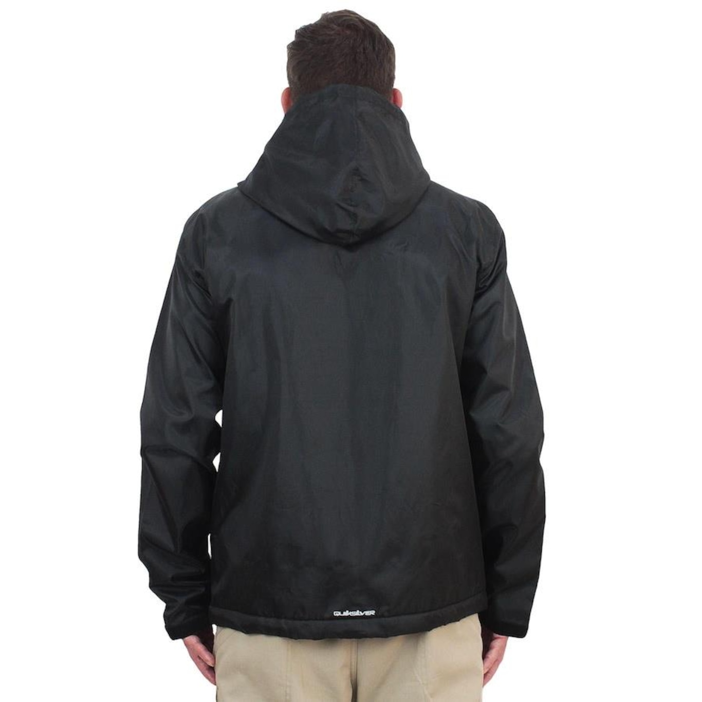 Jaqueta com Capuz Quiksilver Cross Over Black - Masculina - Foto 4