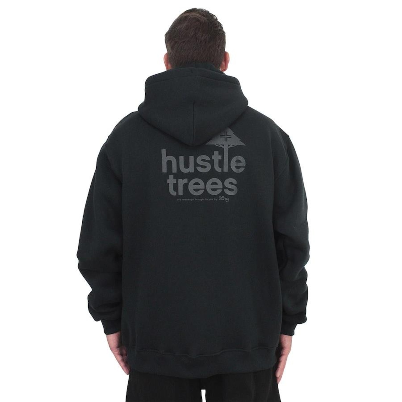 Blusão de Moletom Com Capuz Lrg Hustle Tress - Masculino - Foto 3