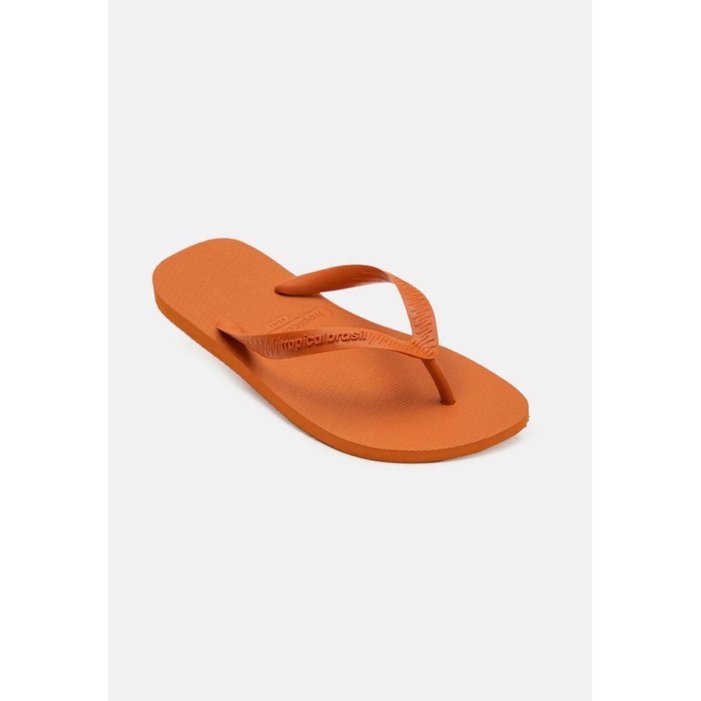 Chinelo Tropical Brasil Bi-Color Ocre - Unissex - Foto 3