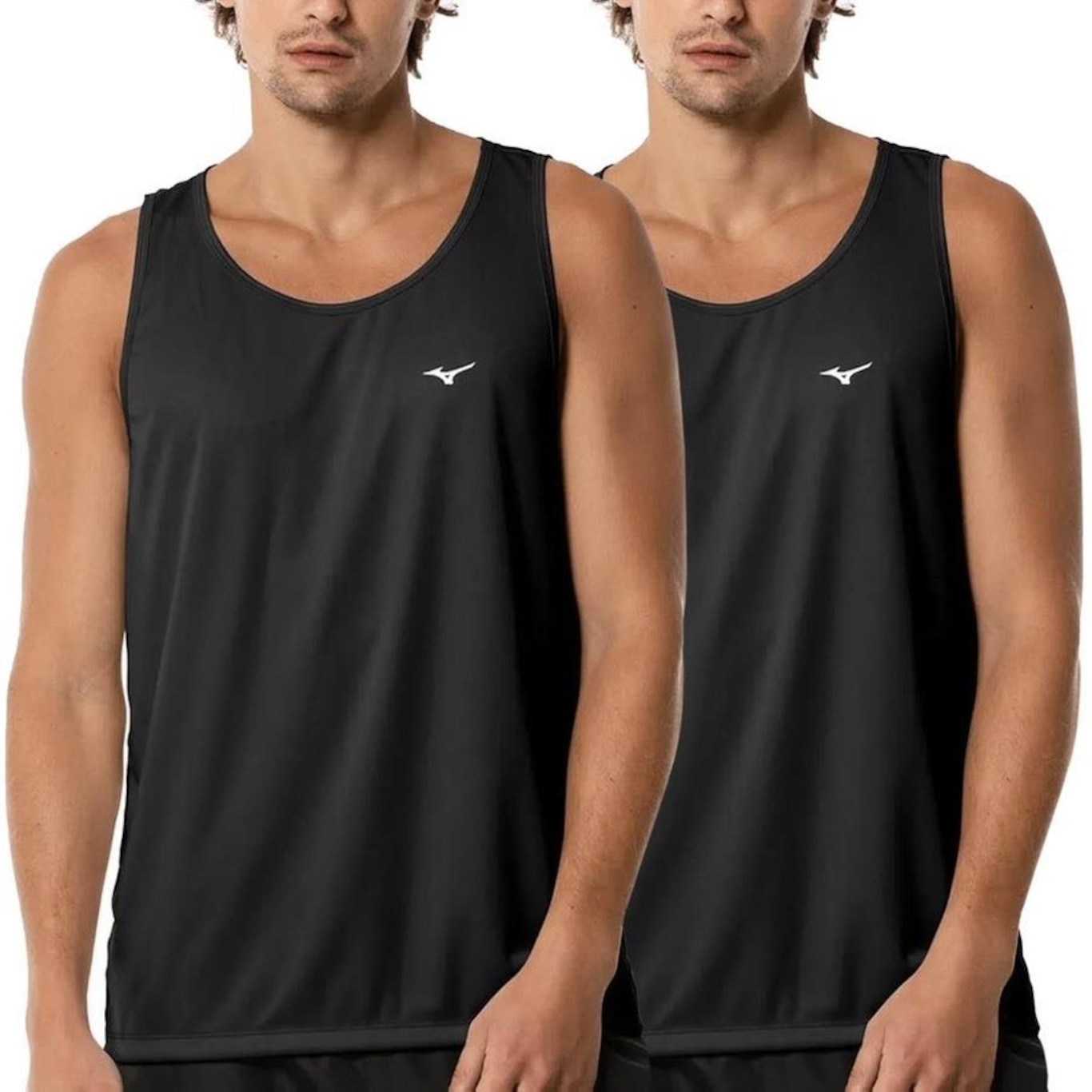 Kit Camiseta Regata Mizuno Energy M - 2 Unidades - Masculina - Foto 1