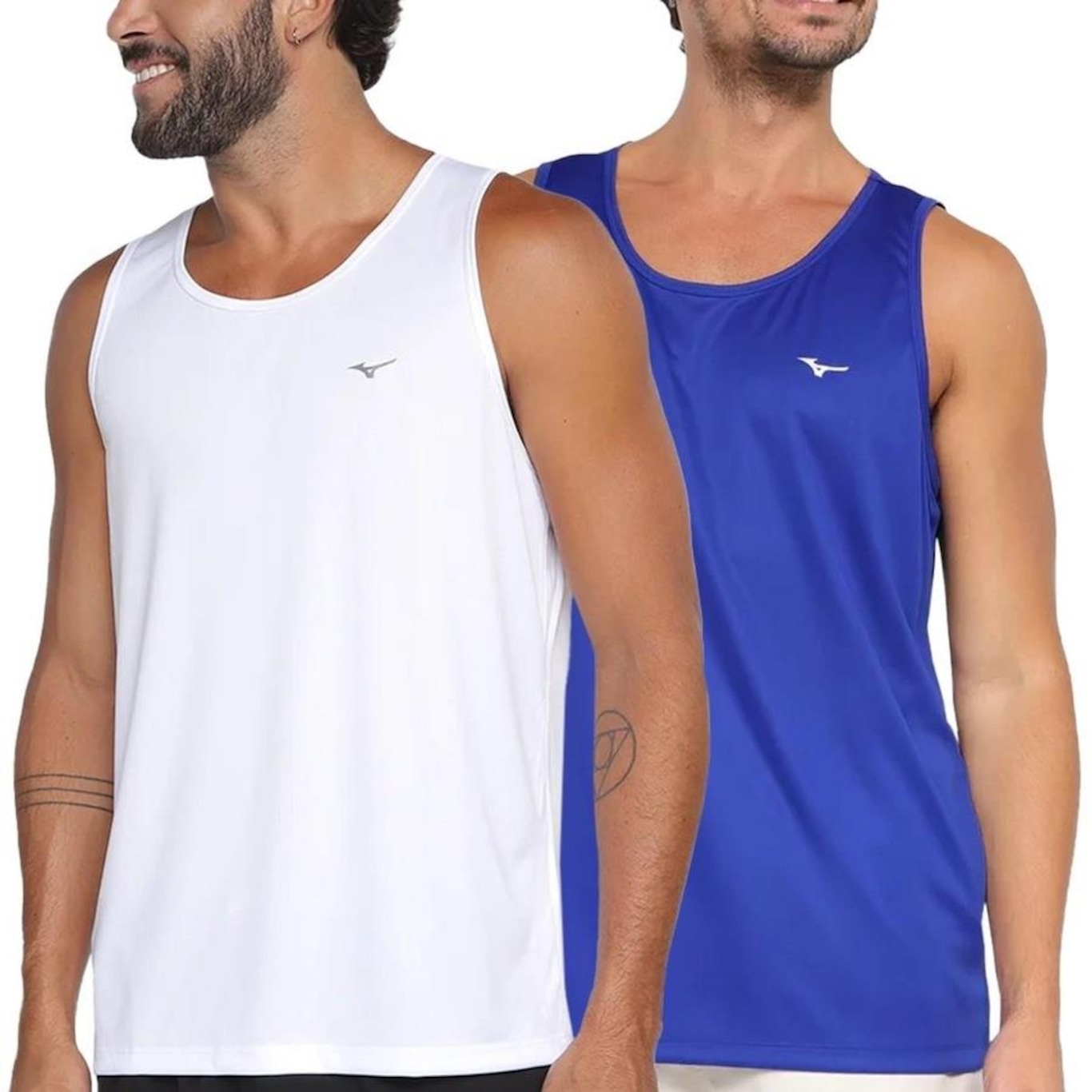 Kit Camiseta Regata Mizuno Energy M - 2 Unidades - Masculina - Foto 1