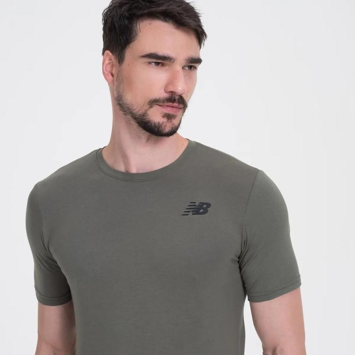 Camiseta New Balance Tenacity Logo - Masculina - Foto 3