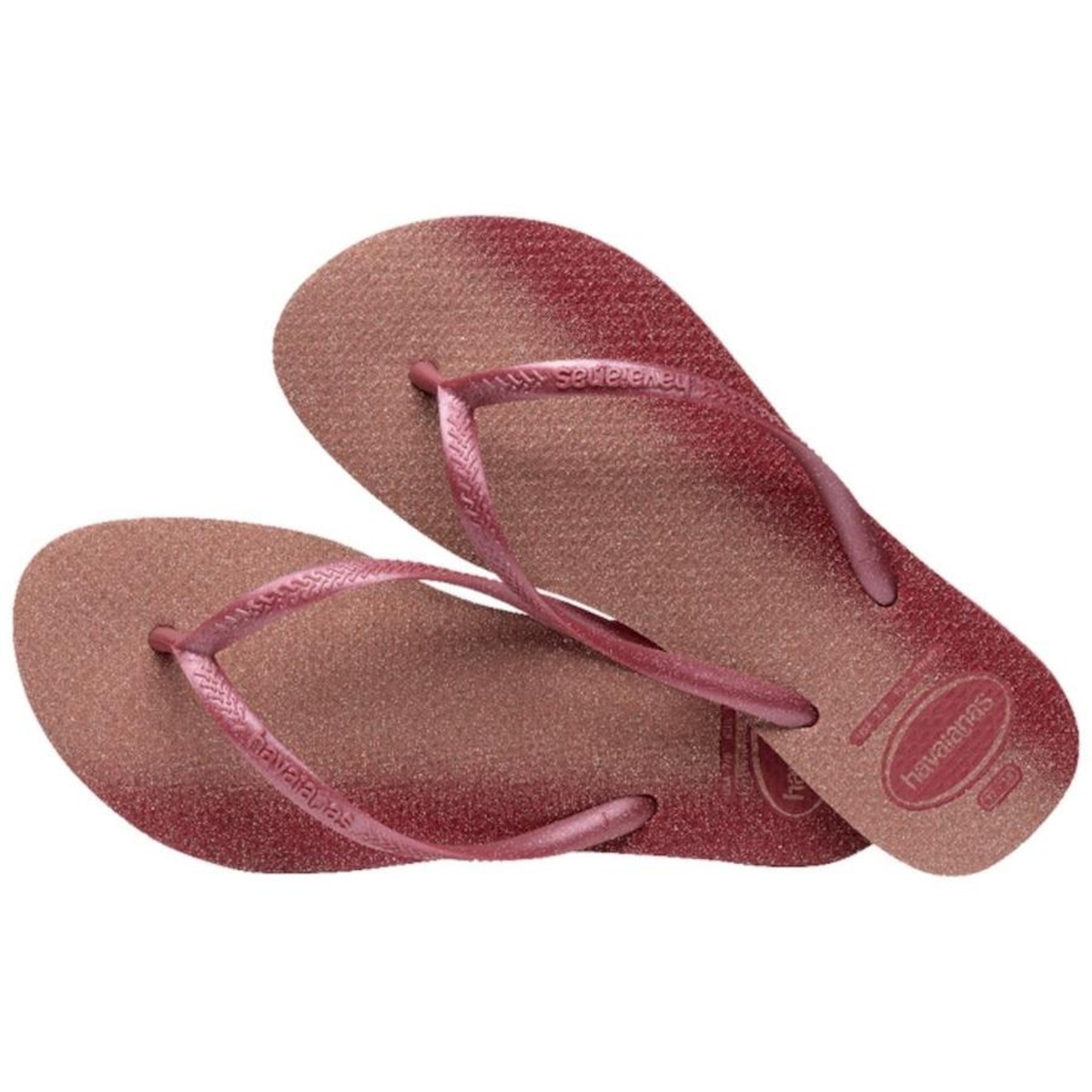 Chinelo Havaianas Slim Gloss - Feminino - Foto 4