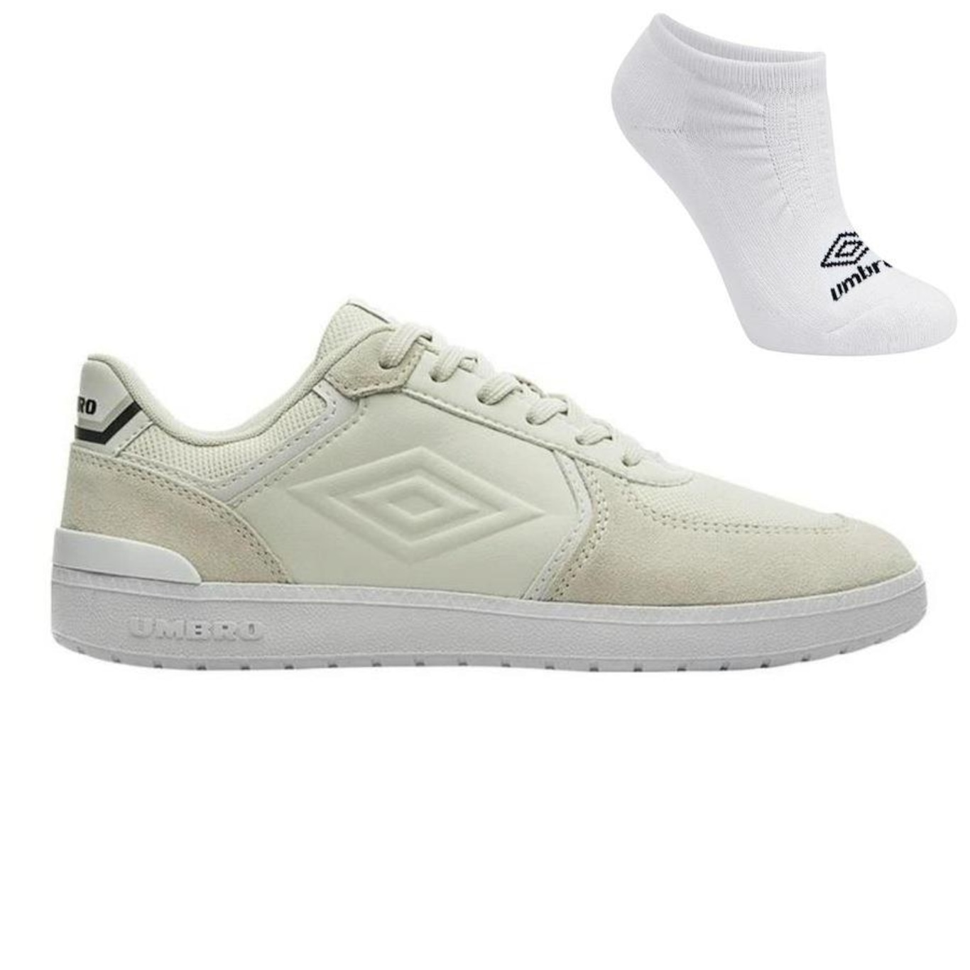 Kit Tênis Umbro Essential + Meia - Masculino - Foto 1