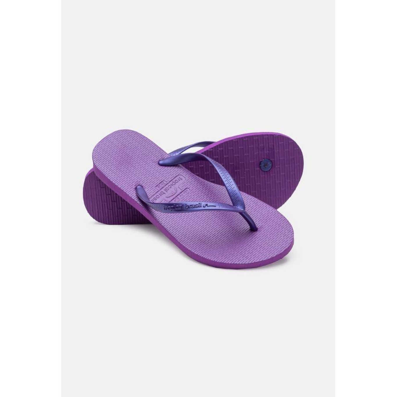 Chinelo Tropical Brasil Bi-Color Slim - Feminino - Foto 4