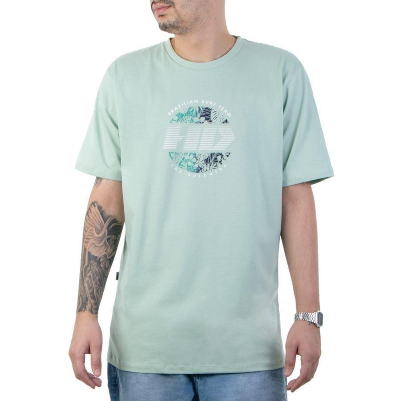 Camiseta Hd Surf Team - Masculina - Foto 1