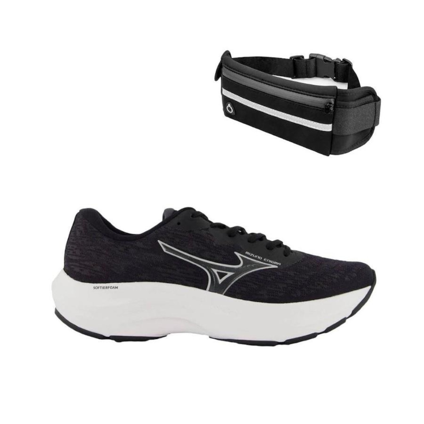 Kit Tênis Mizuno Enigma Masculino + Pochete de Corrida - Foto 1