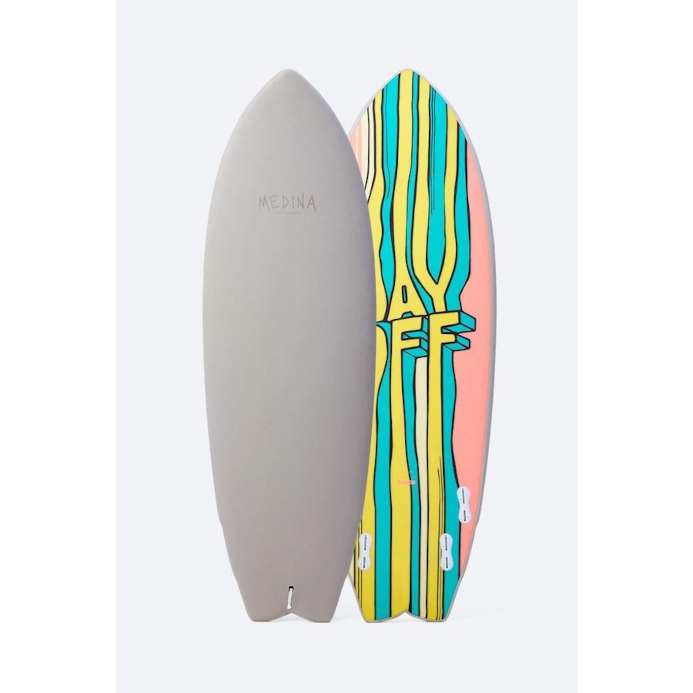 Prancha de Surf Medina Soft Top Grey Day Off 5''''6" 37L - Foto 1