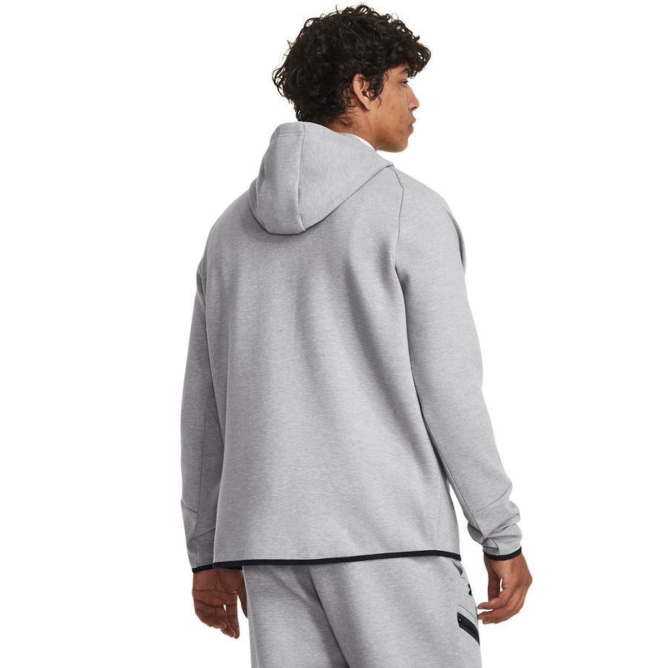 Jaqueta de Moletom com Capuz Under Armour Sportstyle Unstoppable Fleece - Masculino - Foto 4