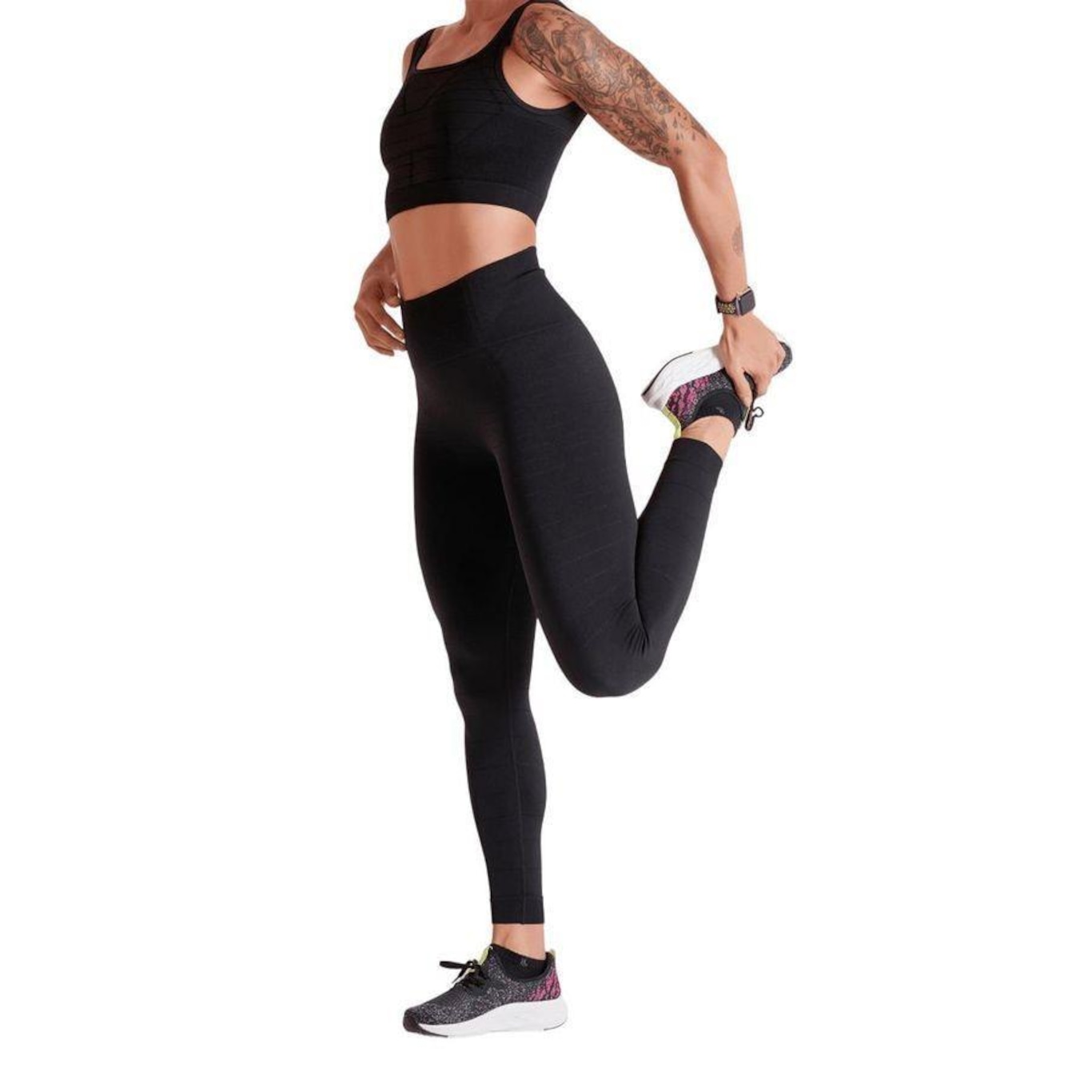 Calça Legging Lupo Af Shine Seamless - Feminino - Foto 1