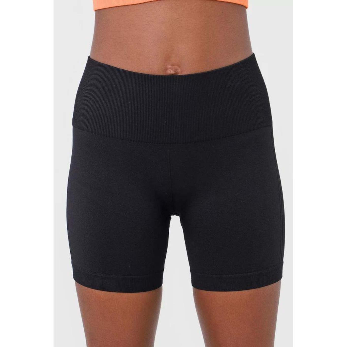 Shorts Lupo Af Lsport sem Costura Feminino - Foto 1