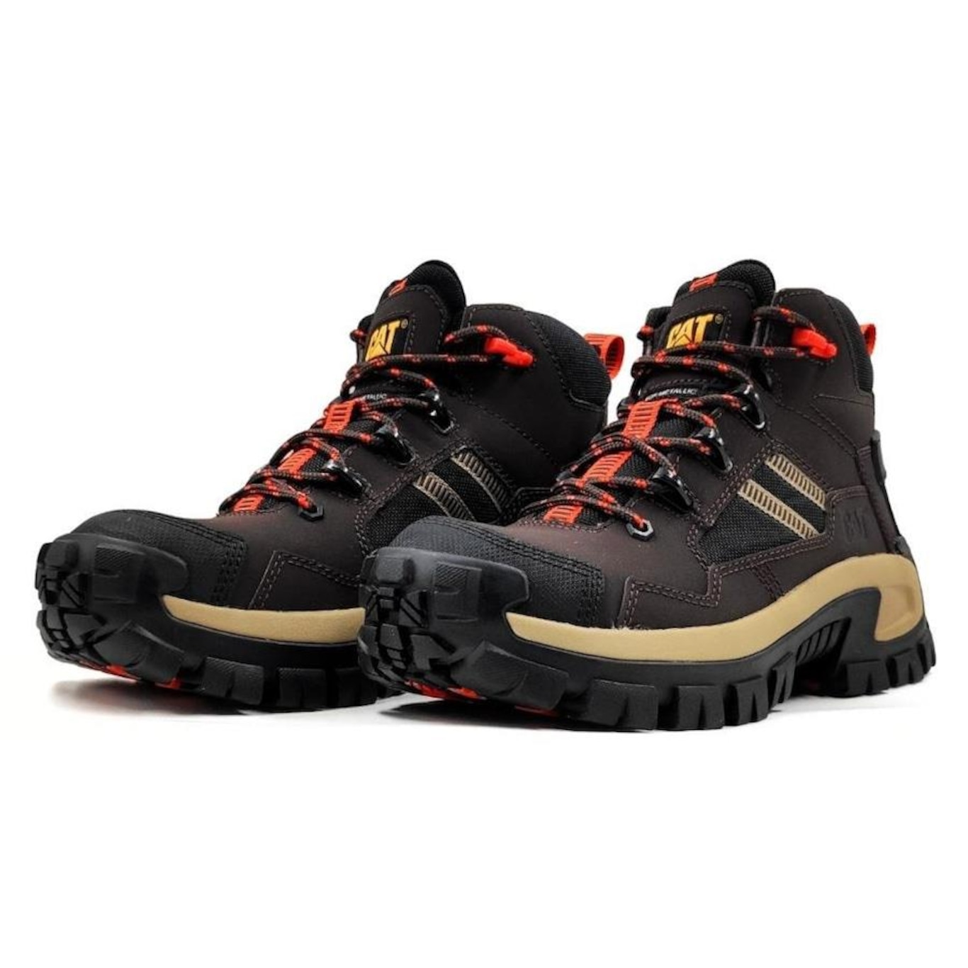 Bota Caterpillar Invader Mid Vent - Masculina - Foto 3