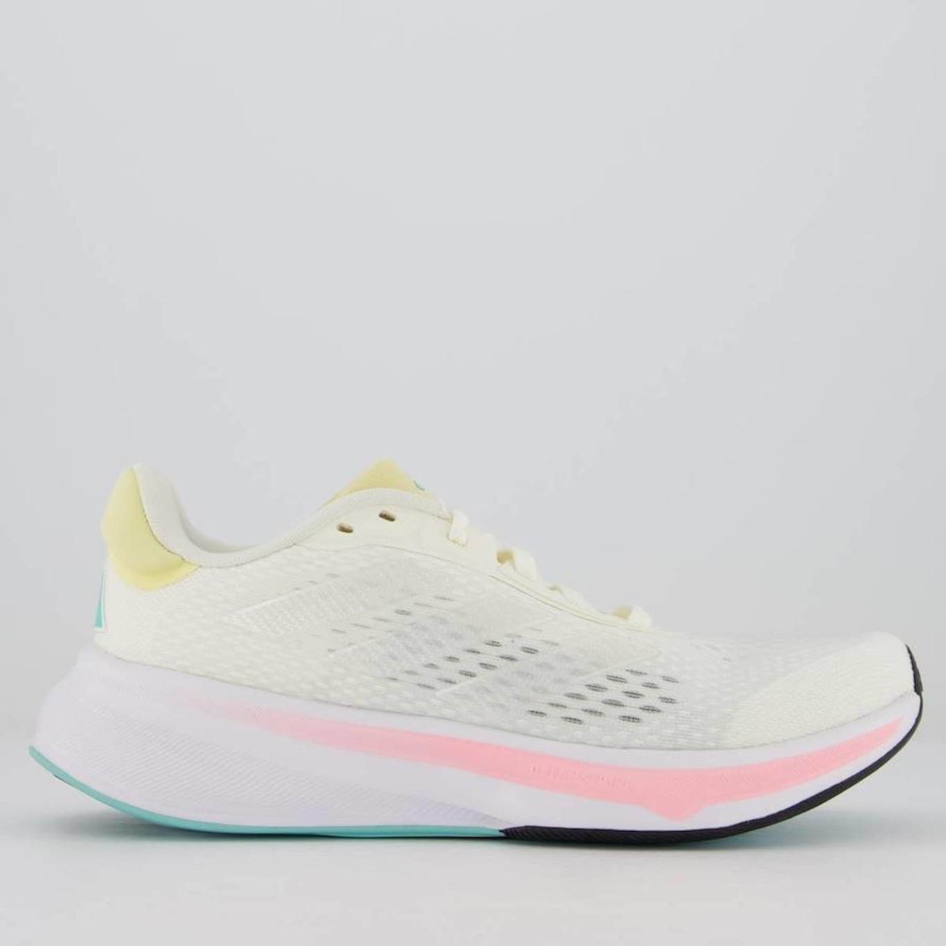 Tênis adidas Response Super Feminino Off White e Rosa - Foto 1