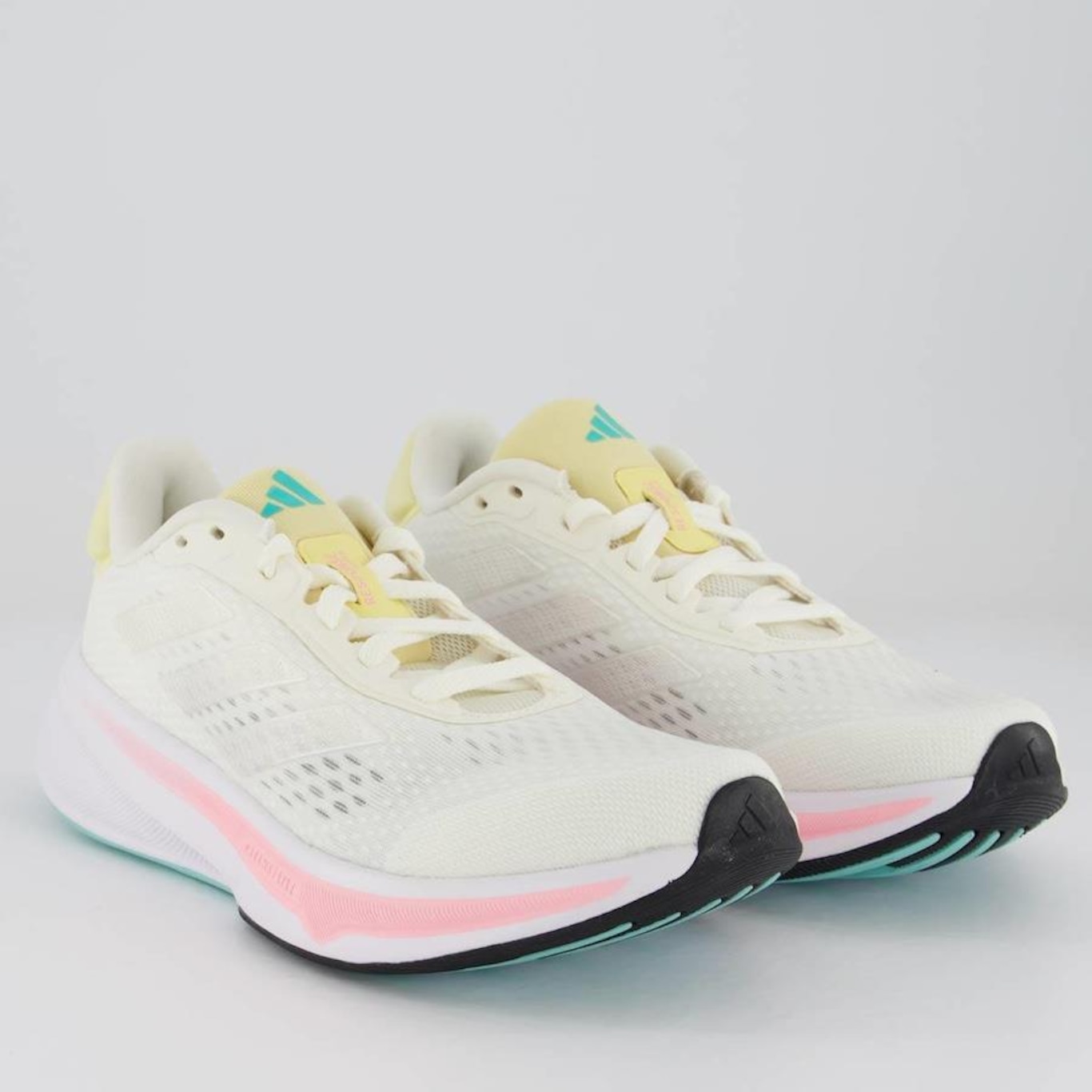 Tênis adidas Response Super Feminino Off White e Rosa - Foto 2