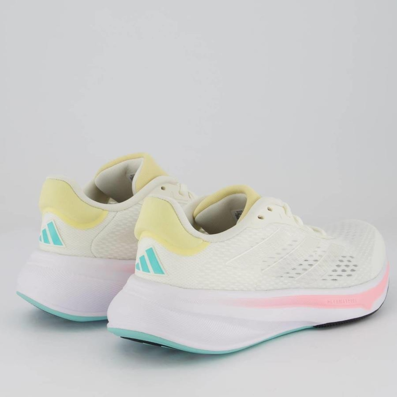 Tênis adidas Response Super Feminino Off White e Rosa - Foto 3