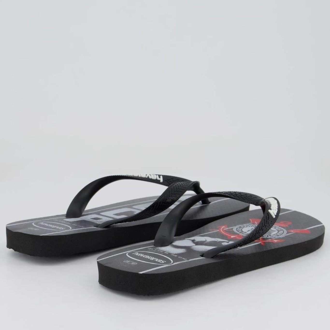 Chinelo Havaianas Corinthians - Unissex - Foto 4