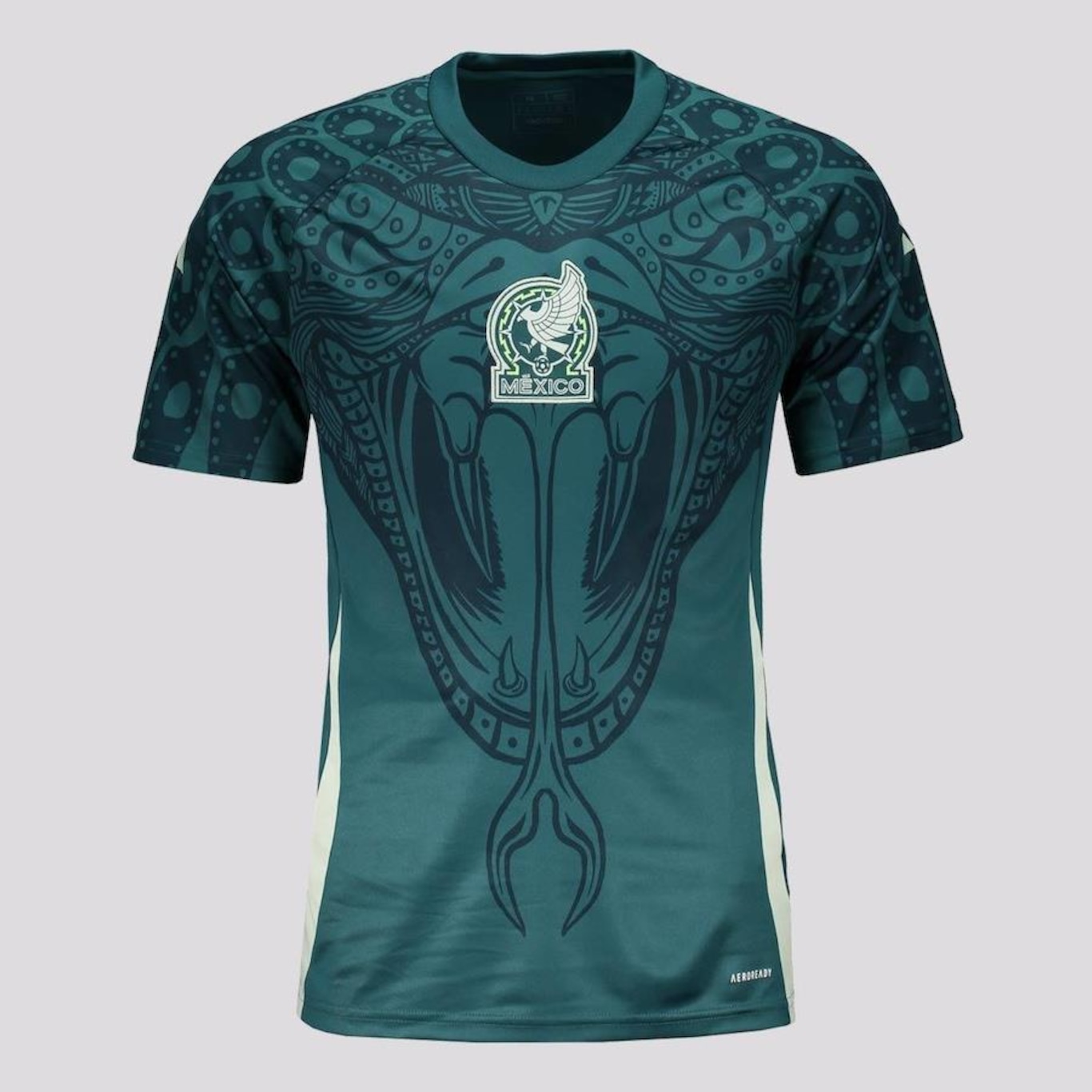 Camisa México 2024 adidas Pré-Jogo- Masculina - Foto 1