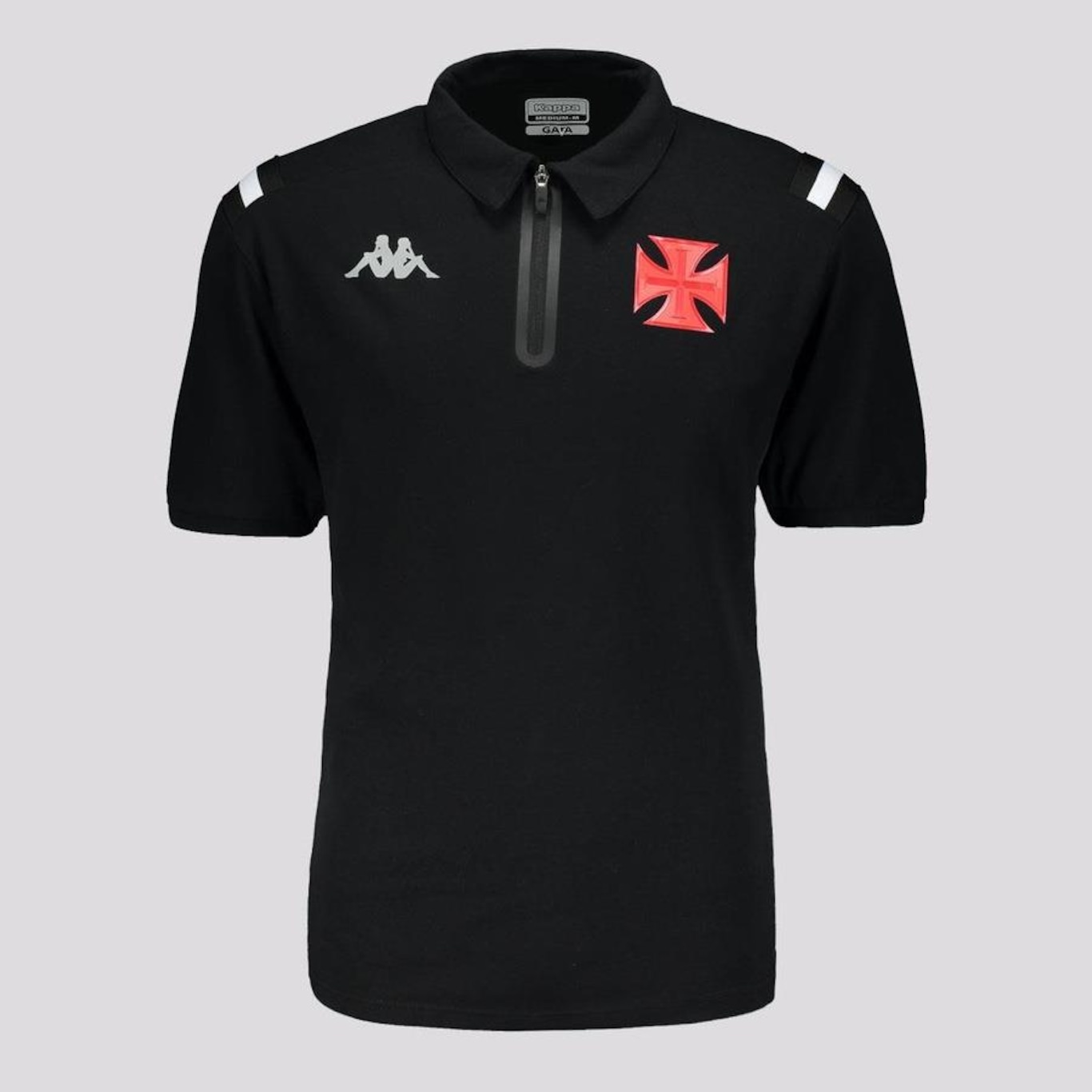 Camisa Polo Kappa Vasco Concentração 2024 - Masculina - Foto 1