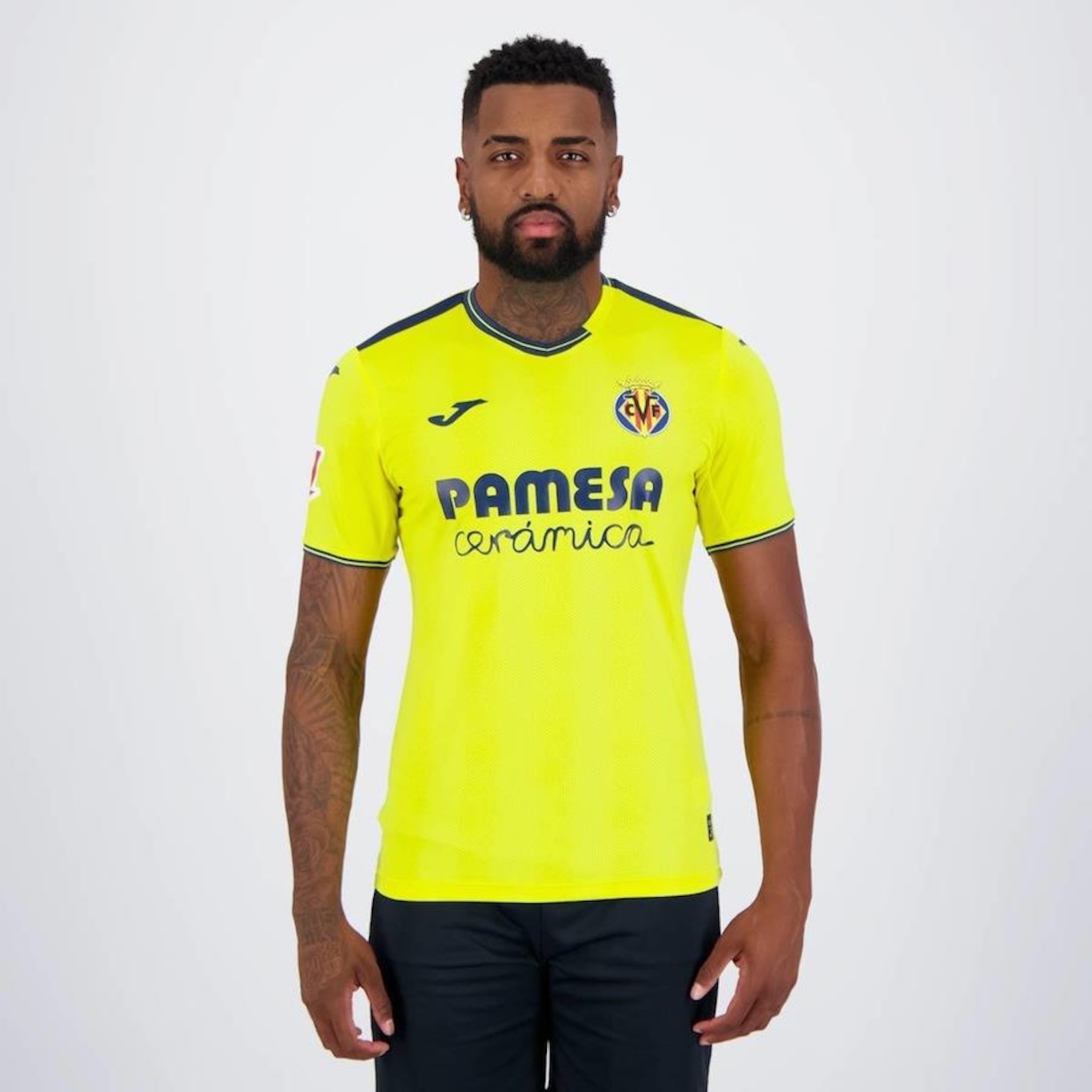 Camisa Villarreal 2025 Joma Home - Masculina - Foto 1