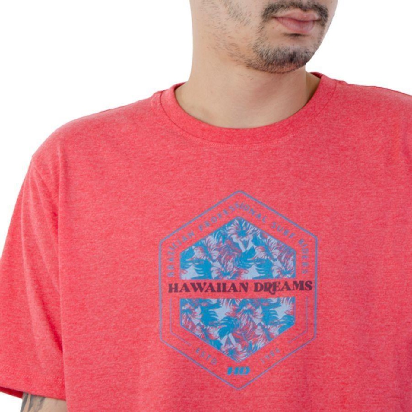 Camiseta Hd Tropical - - Masculina - Foto 3