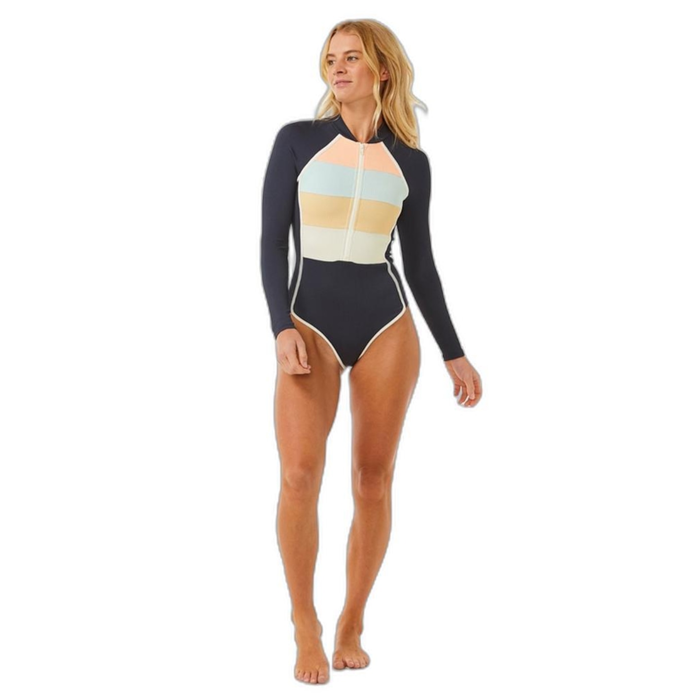 Maiô de Lycra Rip Curl Block Party Splice Surf - Feminino - Foto 2