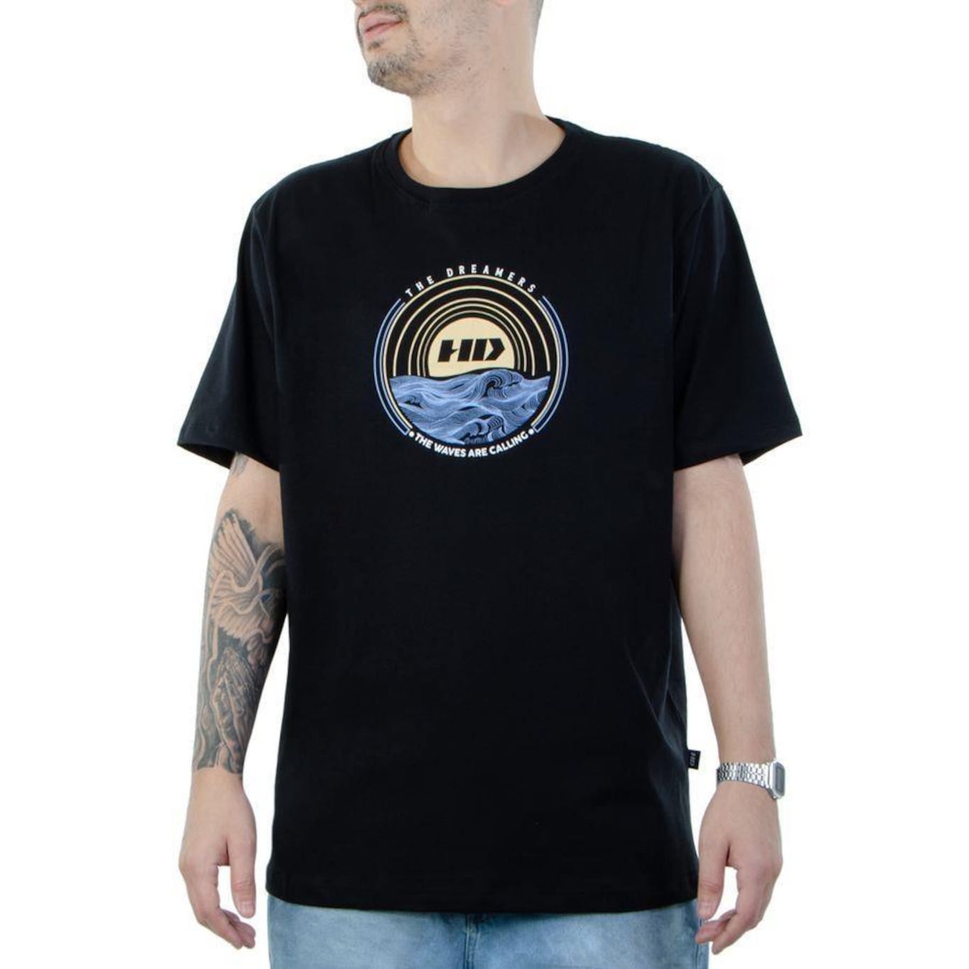 Camiseta Hd Wave Dreamers - Masculina - Foto 1