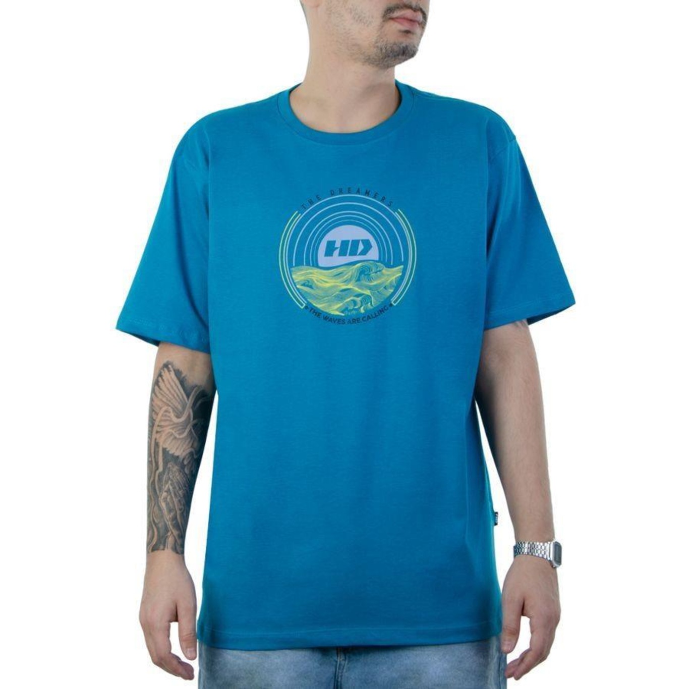 Camiseta Hd Wave Dreamers - Masculina - Foto 1