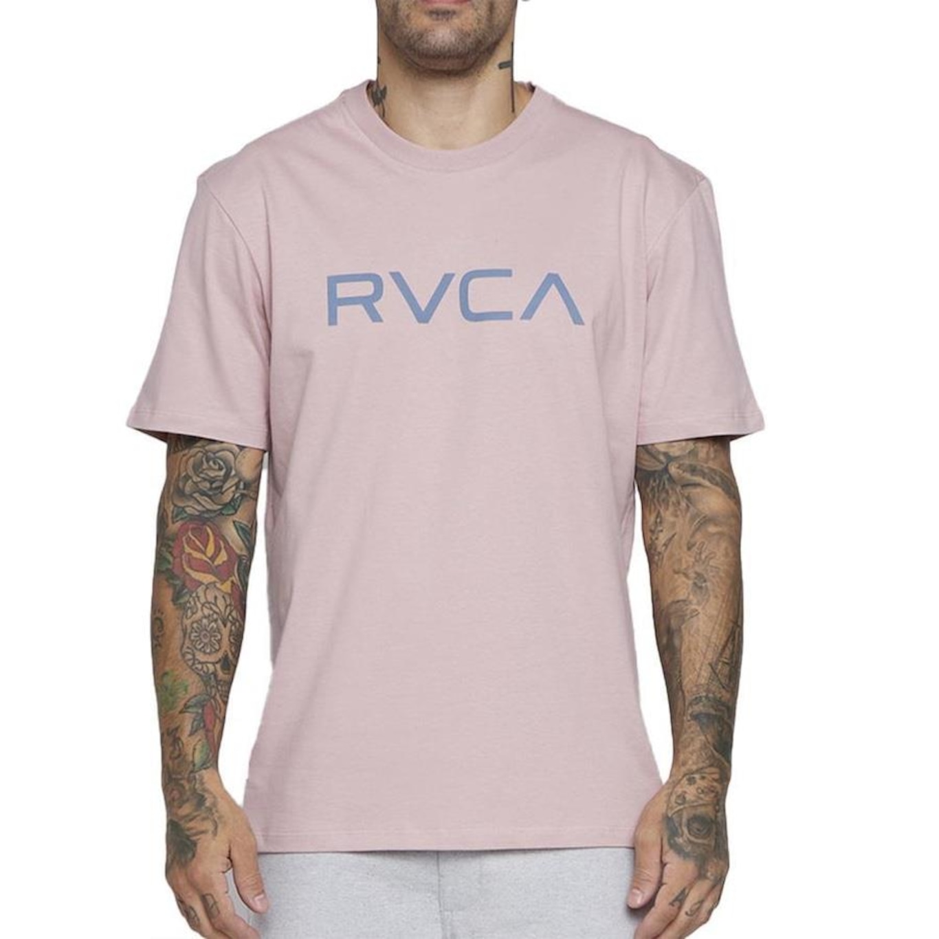 Camiseta Rvca Big Rvca Colors - Masculina - Foto 1