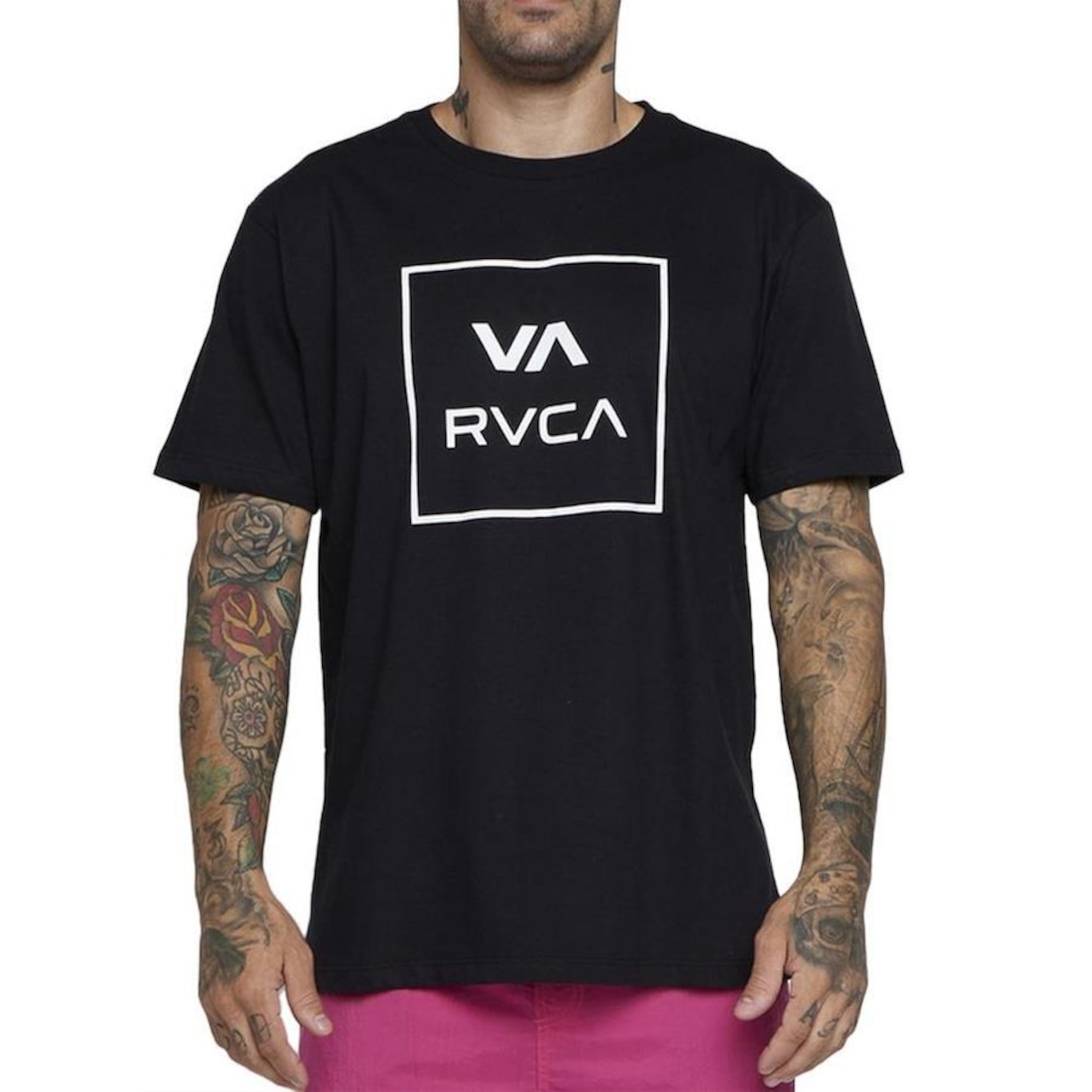 Camiseta Rvca Va All The Way - Masculina - Foto 1