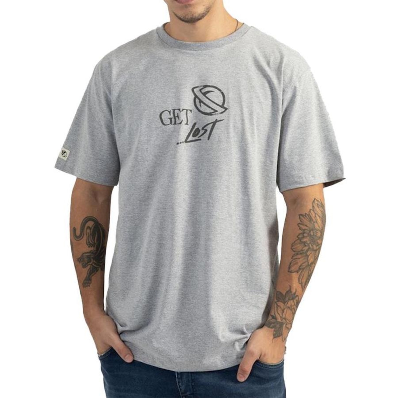 Camiseta Lost Get Lost Farol - Masculina - Foto 1