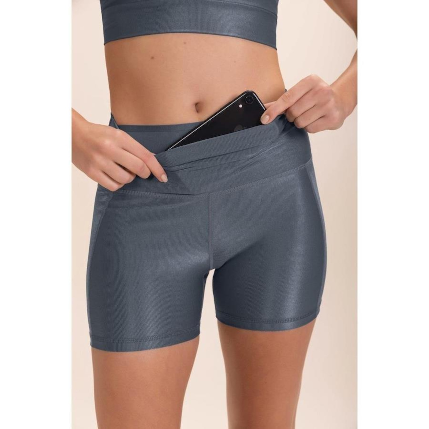 Shorts Live Fit Allure Adaptiv Feminina - Foto 4