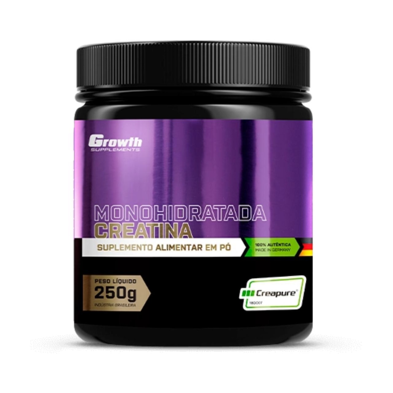 Creatina Creapure Growth Supplements 250g - Natural - Foto 1