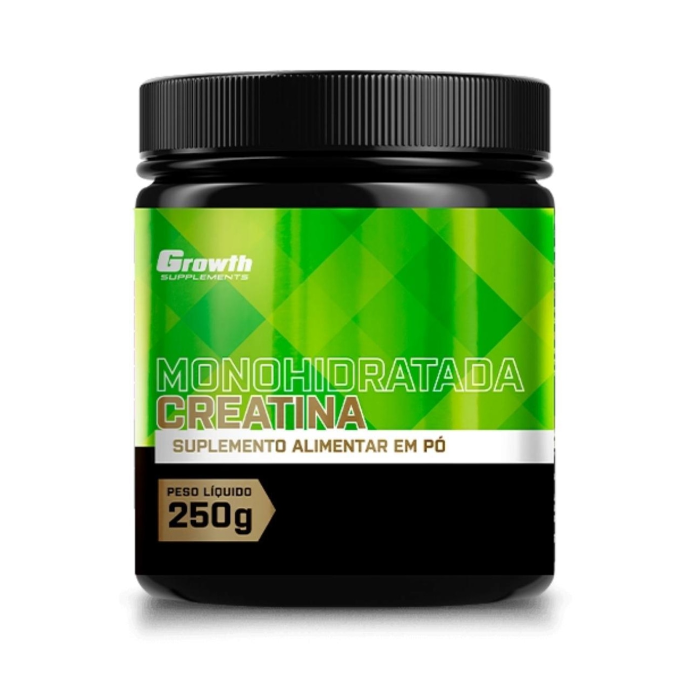 Creatina Monohidratada 250g Growth Supplements - Natural - Foto 1