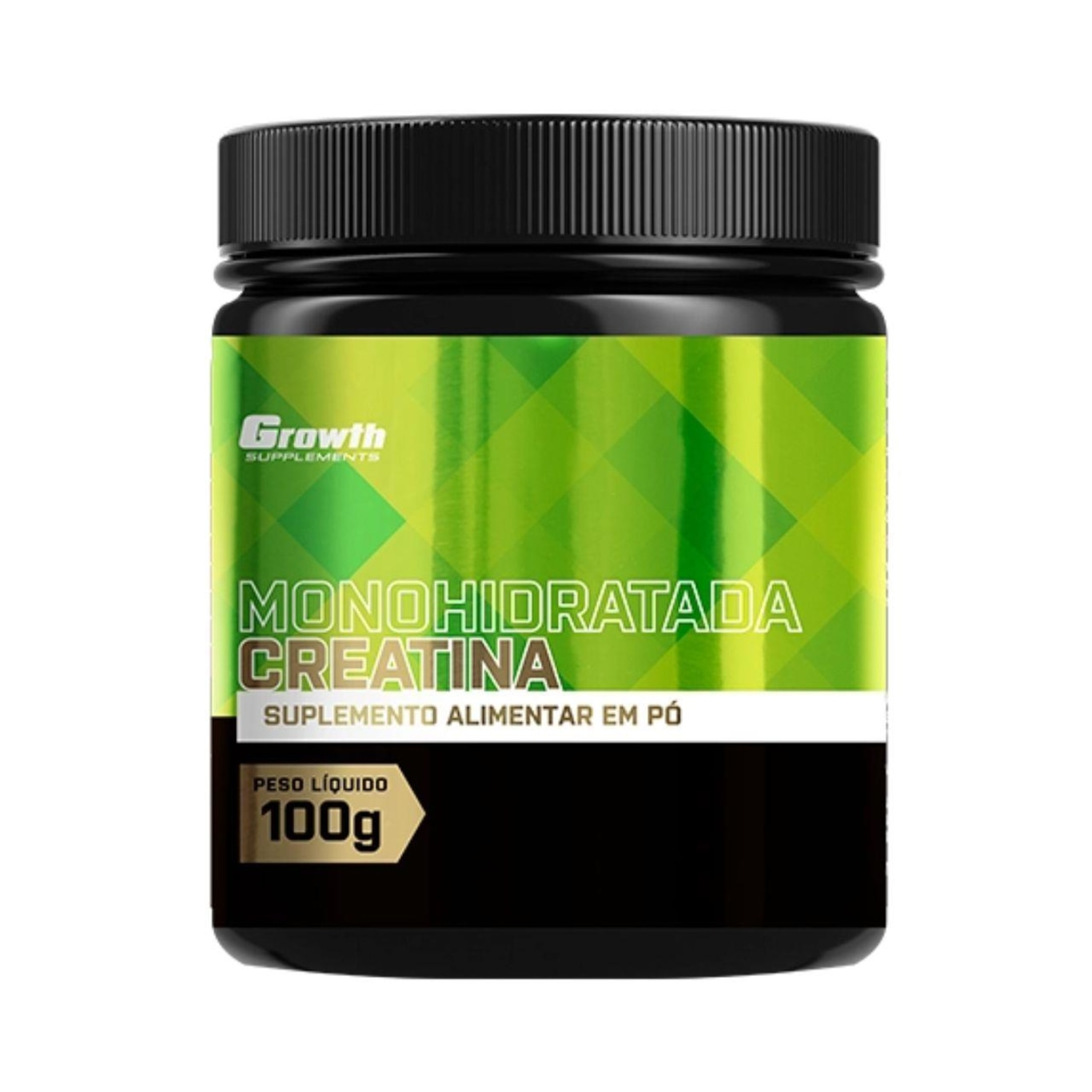 Creatina Monohidratada 100g Growth Supplements - Natural - Foto 1