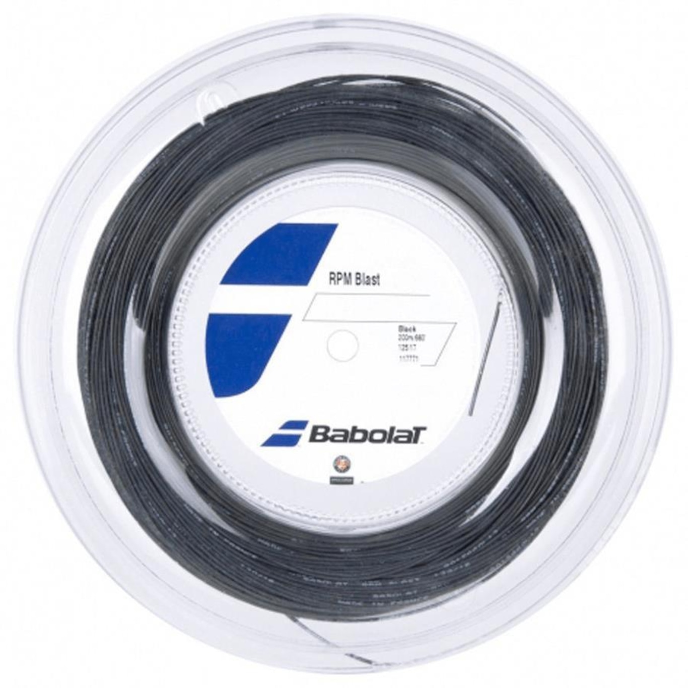 Rolo de Corda Babolat Rpm Blast 17 1.25mm - 200 Metros - Foto 1