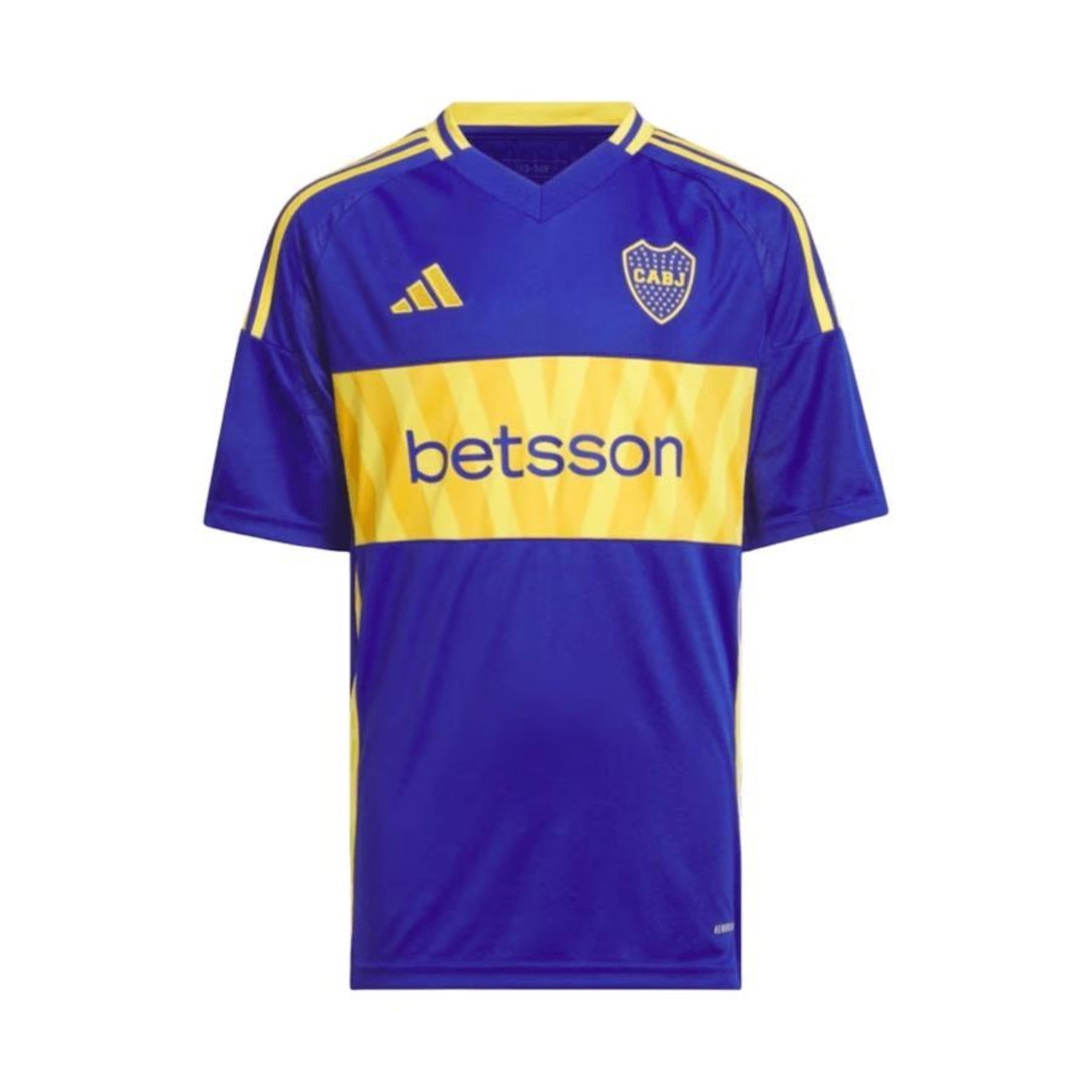 Camisa Boca Junior I adidas - Infantil - Foto 1