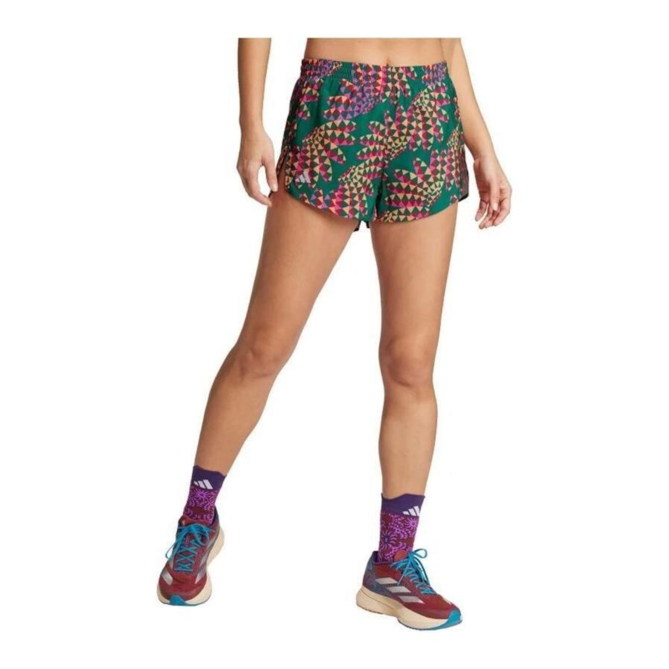 Shorts adidas Farm Running - Feminino - Foto 2