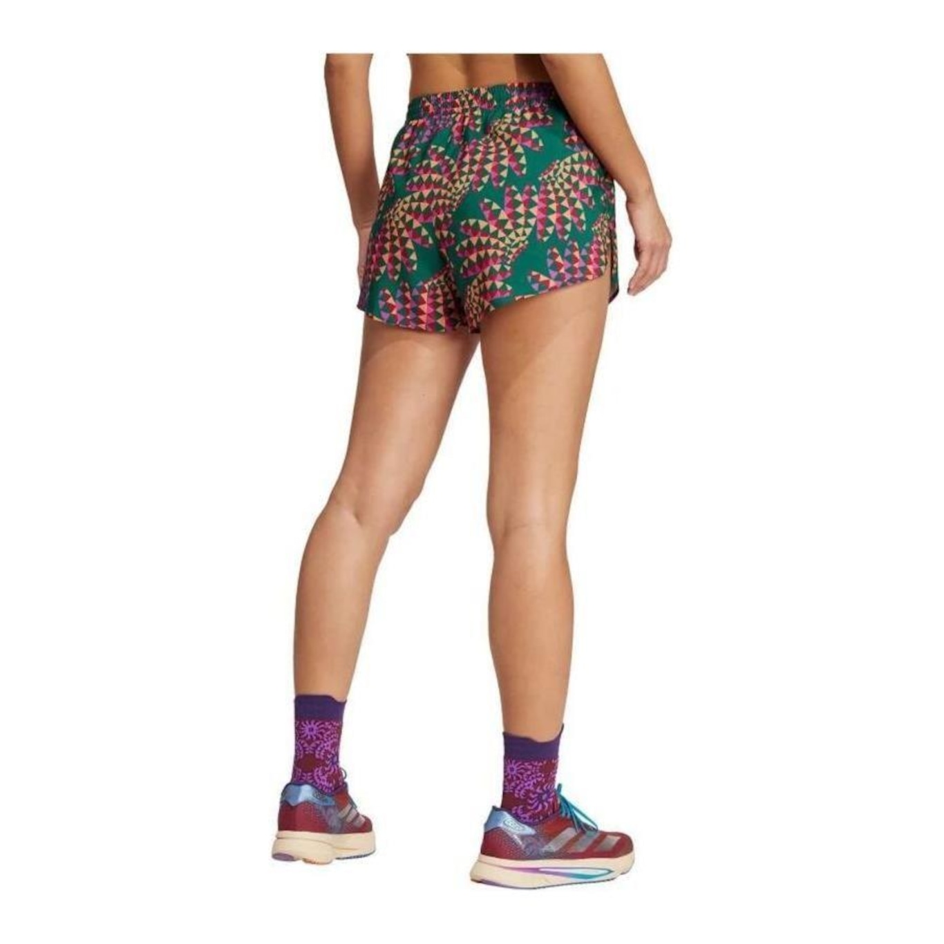 Shorts adidas Farm Running - Feminino - Foto 3