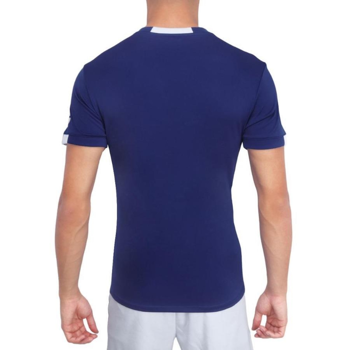 Camiseta Babolat Play Neck Tee - Masculina - Foto 5