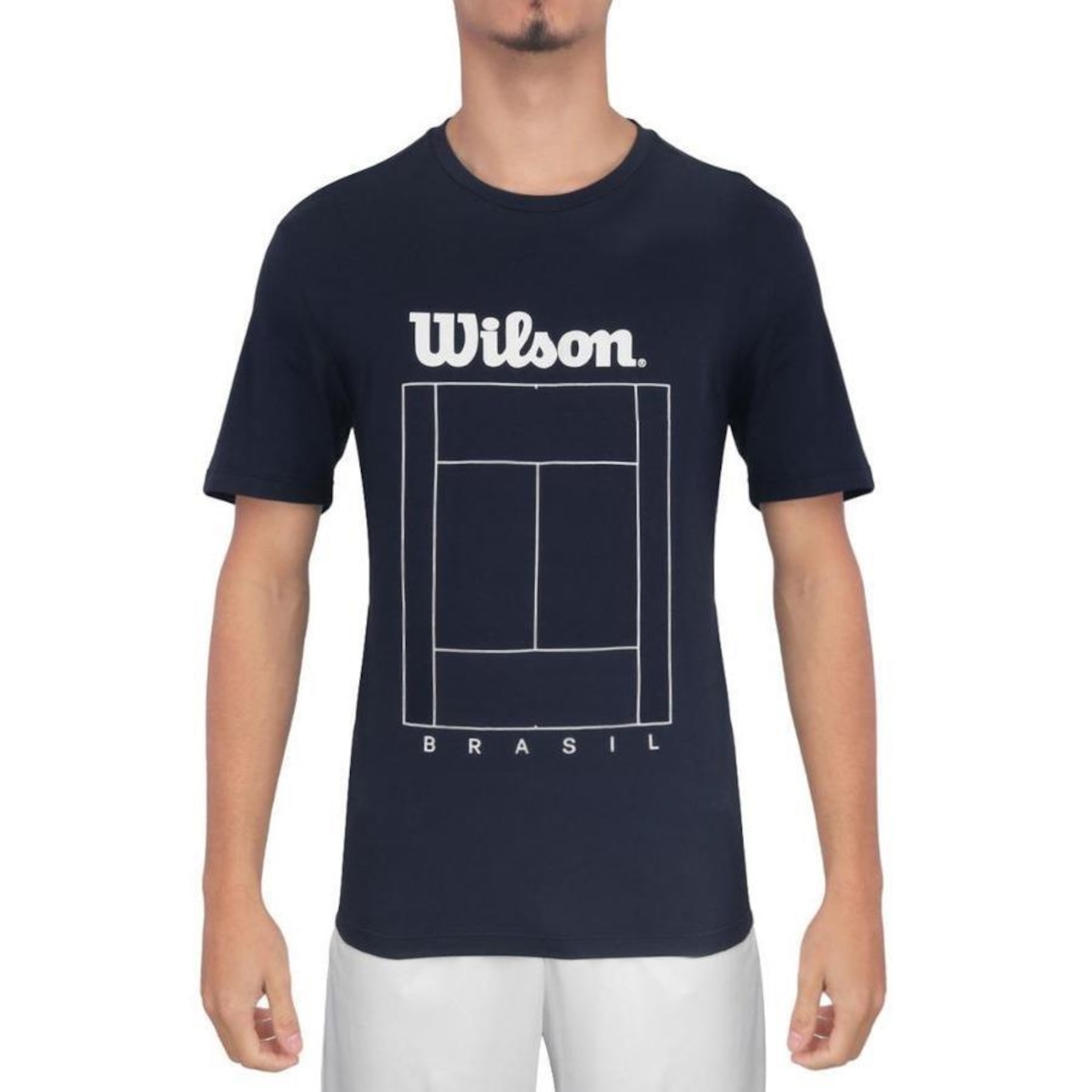 Camiseta Wilson Tennis Court - Masculina - Foto 1