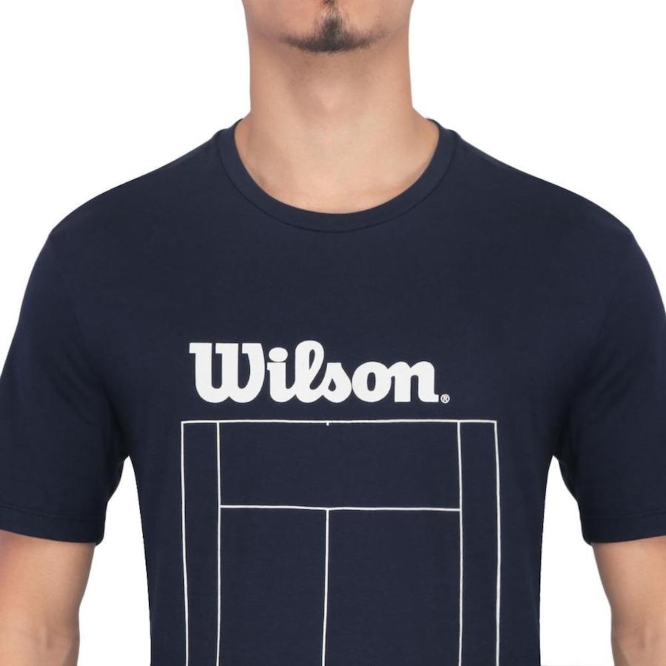 Camiseta Wilson Tennis Court - Masculina - Foto 2