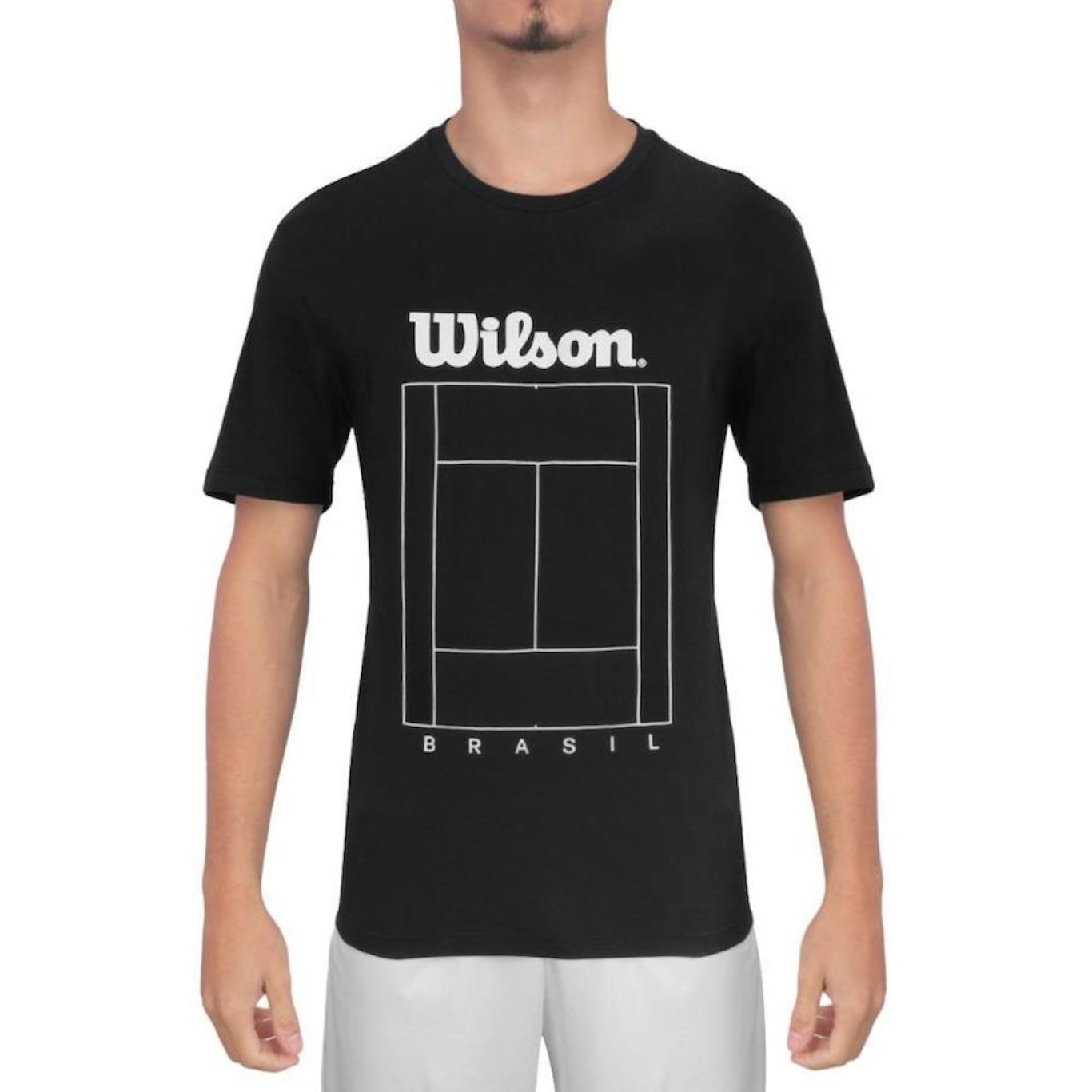 Camiseta Wilson Tennis Court - Masculina - Foto 1