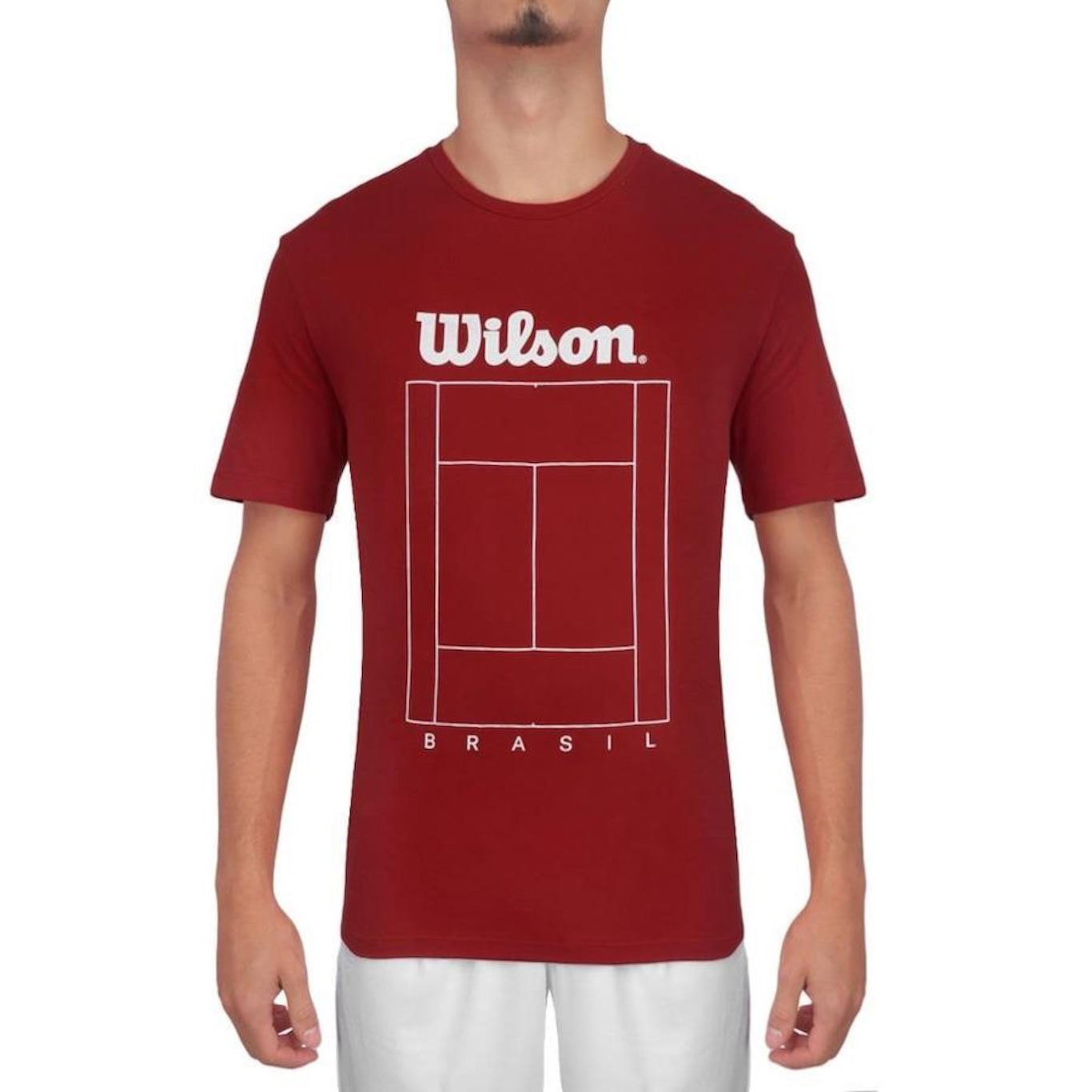 Camiseta Wilson Tennis Court - Masculina - Foto 1