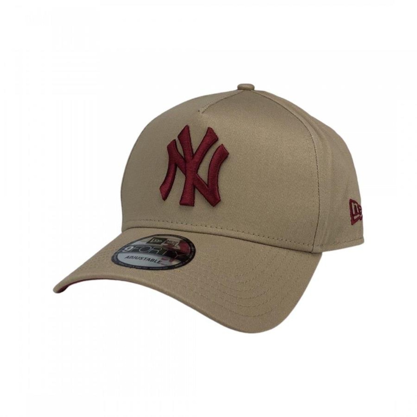 Boné Aba Curva 9Forty New Era Mlb New York Yankees - Snapback - Adulto - Foto 1