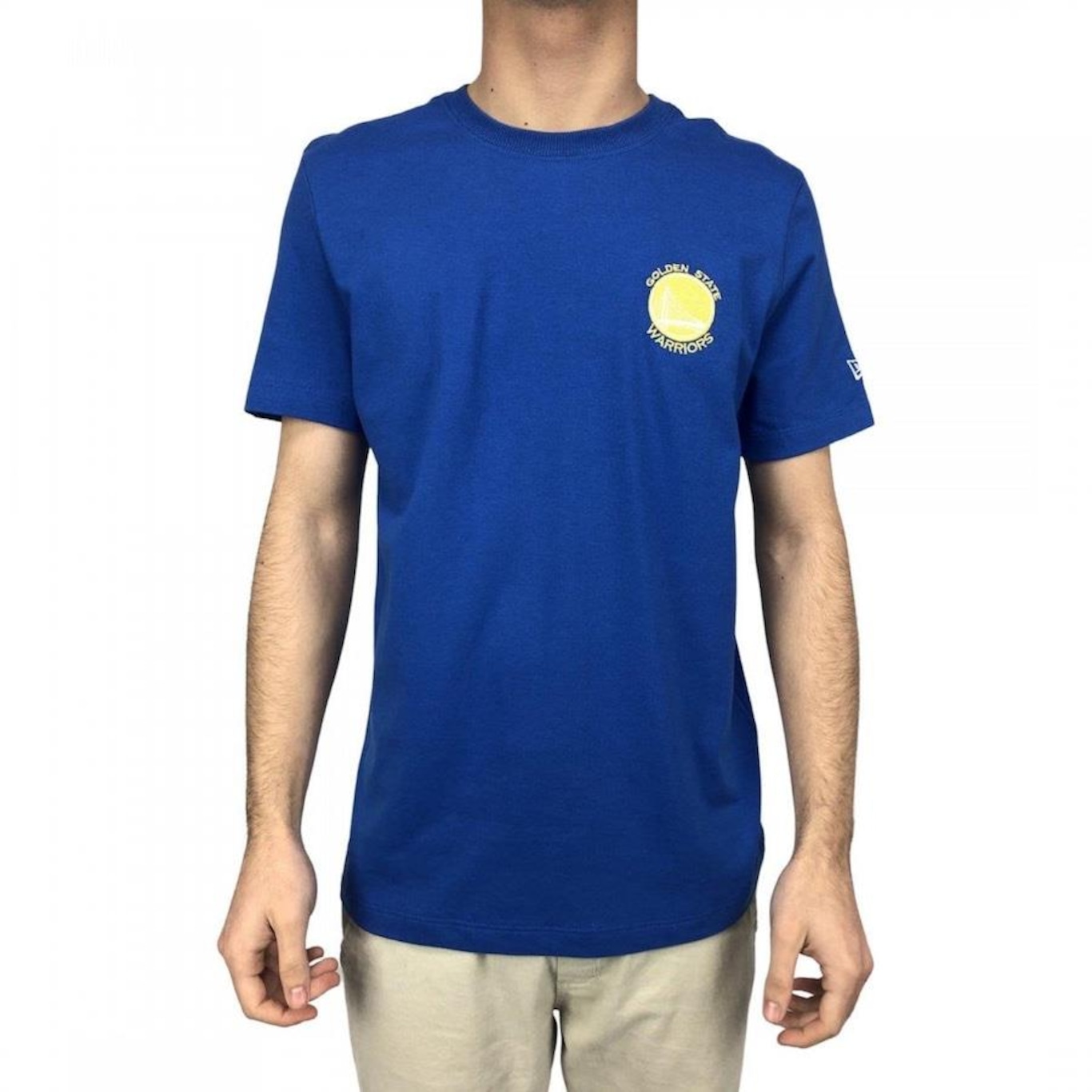 Camiseta New Era Nba Golden State Warriors - Masculina - Foto 2