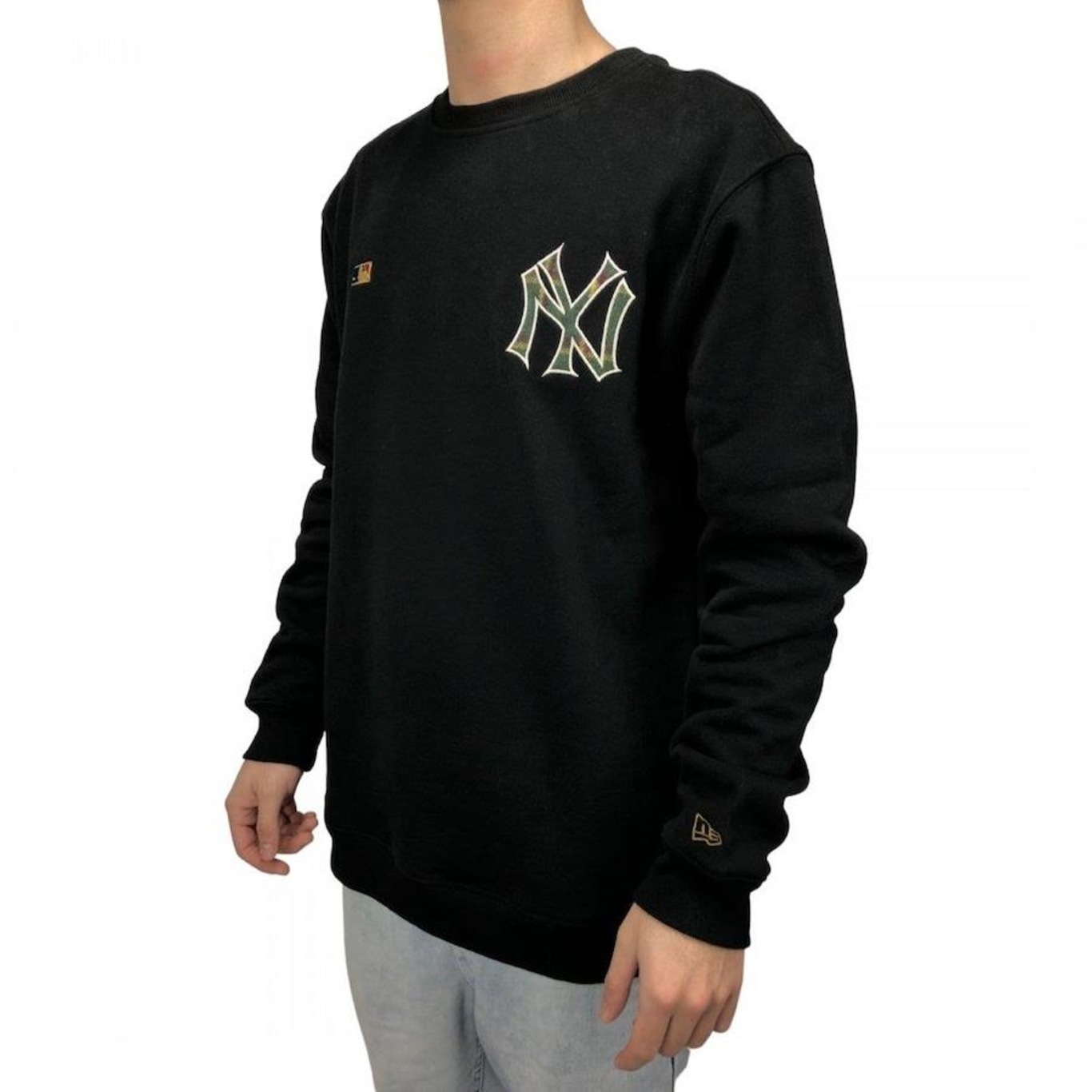 Blusão de Moletom New Era Ny Yankees Masculino - Foto 3