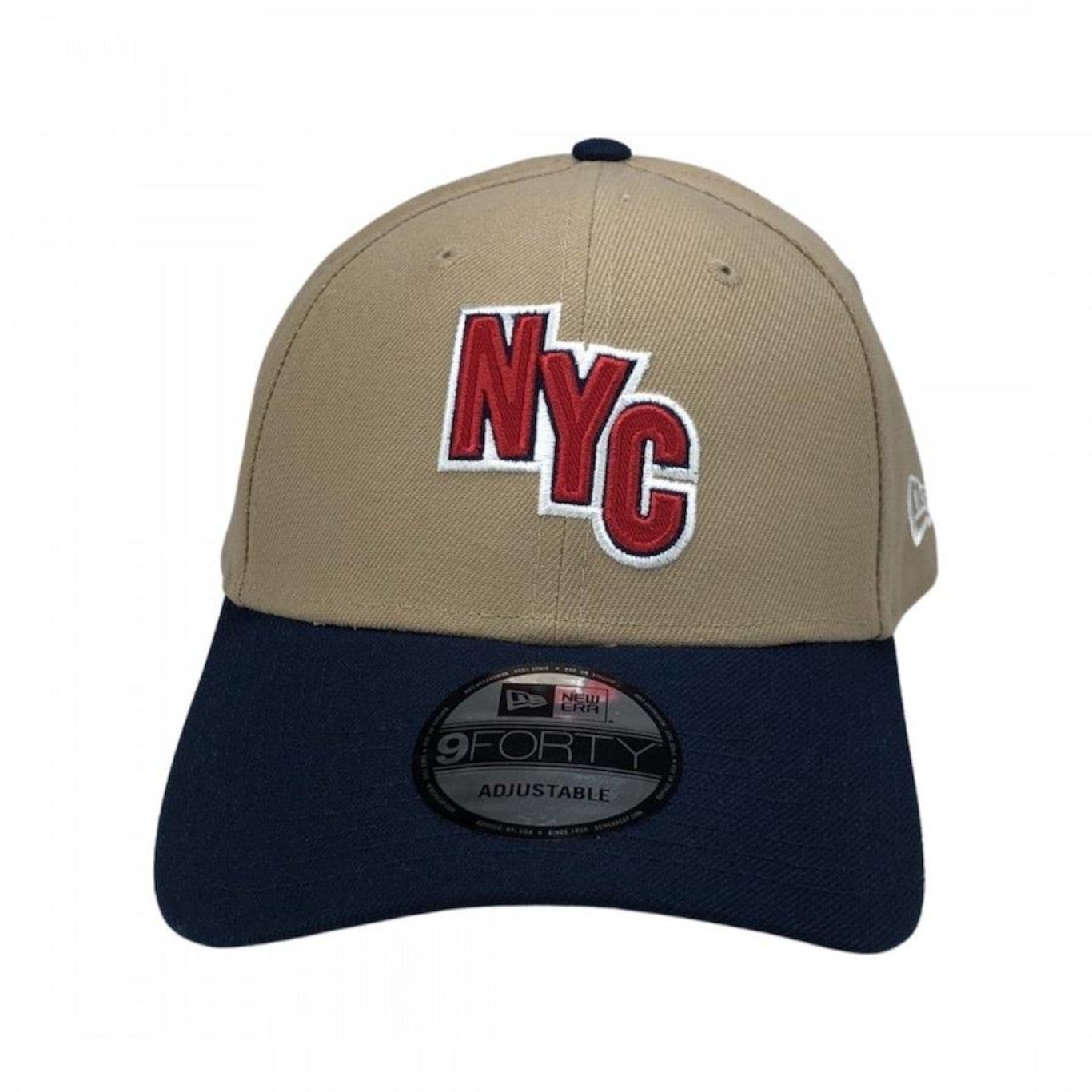 Boné Aba Curva New Era 9Forty New York City - Snapback - Adulto - Foto 2