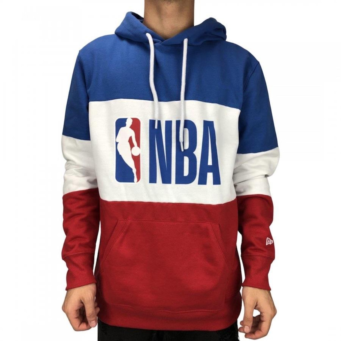 Blusão de Moletom com Capuz New Era Nba World - Masculino - Foto 1