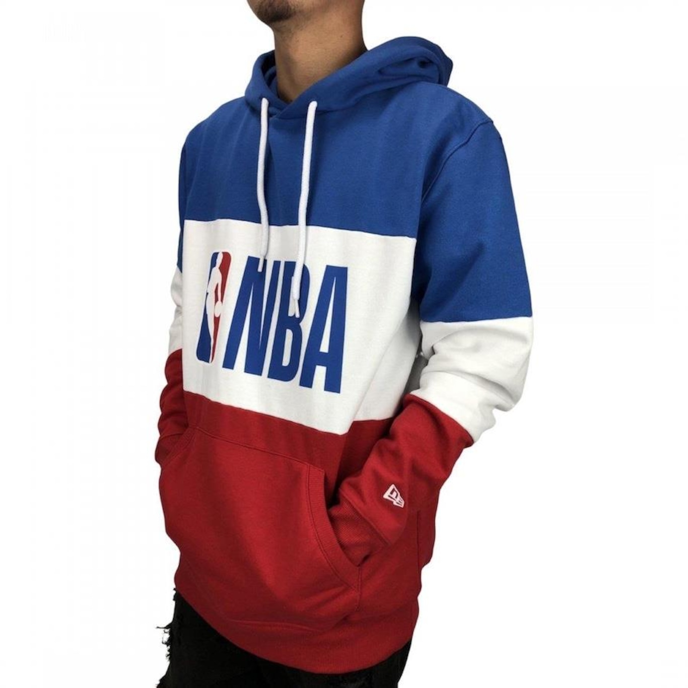 Blusão de Moletom com Capuz New Era Nba World - Masculino - Foto 2